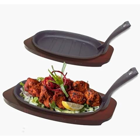 Vintage Gourmet® Cast Iron Sizzler Set Cover