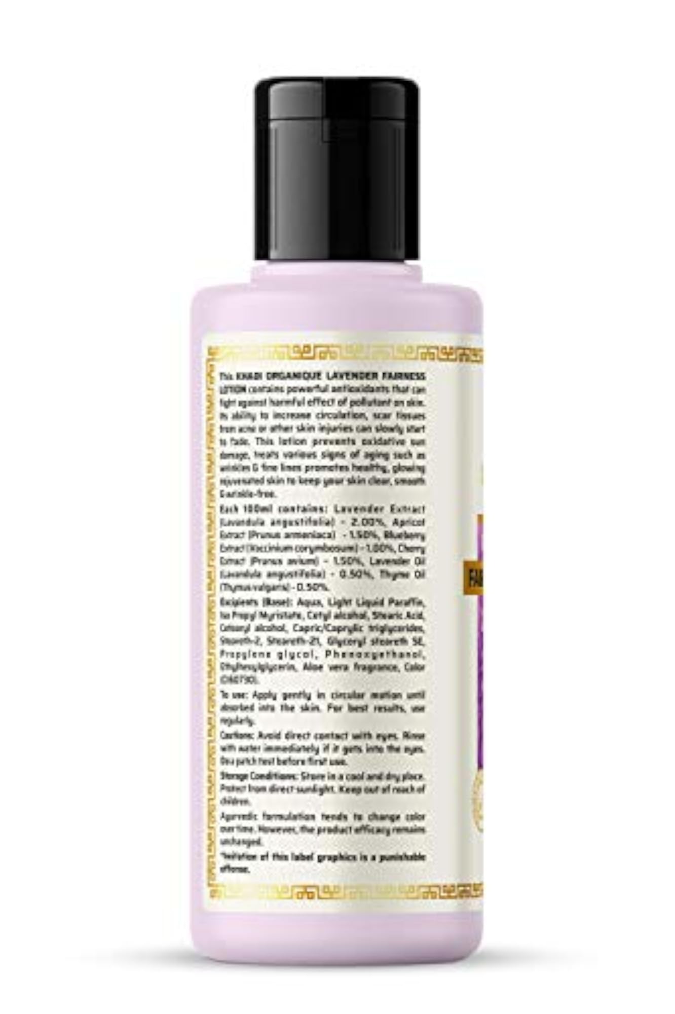 Lavender Fairness Lotion for Face & Body