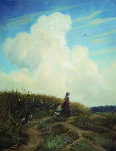 Cuadro de Ivan Shishkin Verano para un salón elegante y lleno de luz natural de 60x90cm