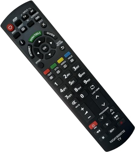 Replacement for panasonic tv remote n2qayb000752,Pre programming compatible for panasonic remote control N2QAYB000752 N2QAYB000487 - Image 3