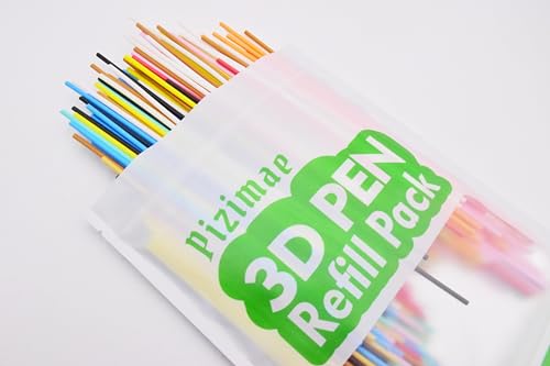 3D プリンター用 PCL フィラメント, 2.5mm径, 10色セット, 低温造形(60-90℃), 300本入り, Start ペン専用