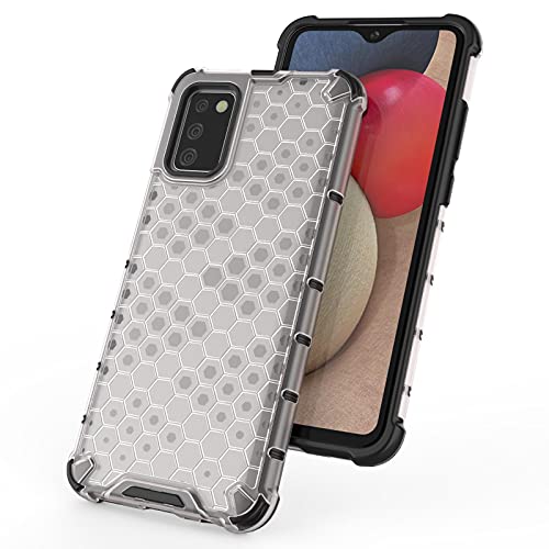 Image of Glasgow Back Case Cover Designed for Samsung Galaxy A02s - Transparent