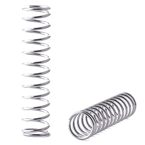 Buffer Detent Spring Steel Compression Spring, Wire Diameter 0.9mm, Outer Diameter 12mm, Free Length 10/15/20/25/30/35/40/45/50mm, 0.9x12mm, 10PCS Spiral Loaded (Size : Length 25mm)