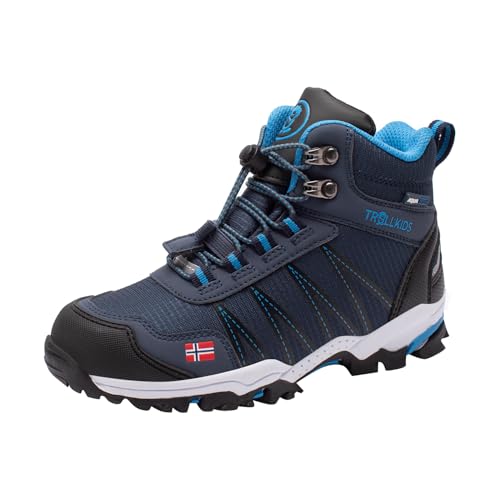 Trollkids Kids Trolltunga Hiker Mid 29, Dark Navy