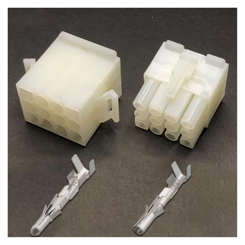 Connecteur de câble automobile 3191 avec gaine isolante pas 6,7 mm à 12 broches