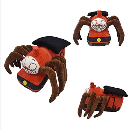 Choo Choo Charles Plush Toy, 8.7-Inch Spider Train Doll, Gift for Kids Fans, Train Toy Spider Stuffed Animal