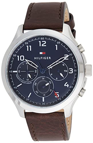 Tommy Hilfiger Orologio Analogico Multifunzione al Quarzo da Uomo con...
