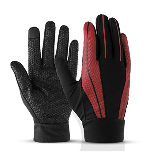 Gants de cyclisme thermiques PooBa gants à écran tactile coupe-vent taille M sport