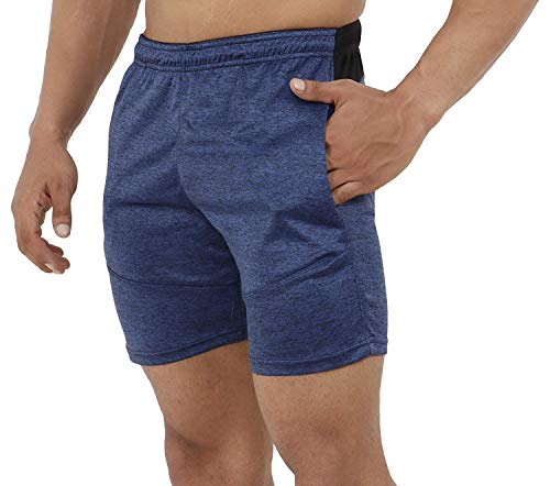 Image of NEVER LOSE Men's Lightweight Performance Training Shorts with Quick-Dry Fabric for Running, Gym and Everyday Workouts