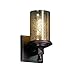 Justice Design Group FSN-8531-10-MROR-MBLK Fusion Collection Arcadia 4-Uplight Chandelier