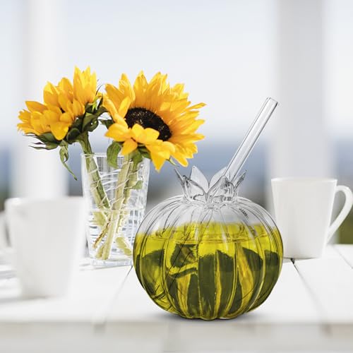 Vaso de vidrio de 350ml ideal para fiestas de jardín y barbacoas de verano 4