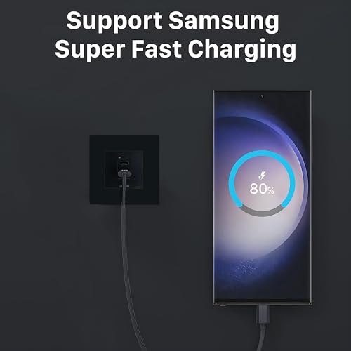Image of MX USB-C + USB-C 35W PD GaN Charger - 2 Modular Charging Socket | High-Power Fast Charging Module | Quick Charge USB Socket