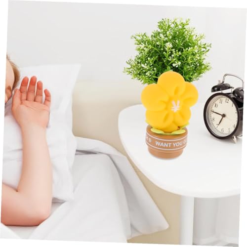 Lámpara de noche de silicona COHEALI USB recargable y suave miniatura 4