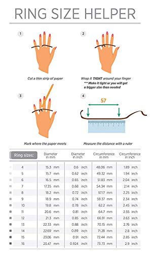 Wendy Made Personalized Love Heart Promise Rings For Her Sterling Silver Couples Engagement Name Ring For Women Mothers Ring With 5A Cubic Zirconia Birthstones Jewelry For Women (Silver, 7) #TOP6