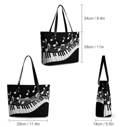 Bolso Tote De Cuero Suave Para Mujer miniatura 4