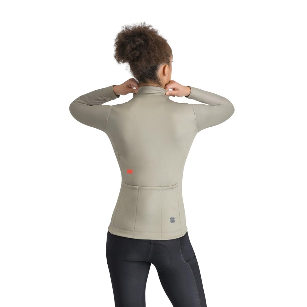 Sportful - Maglia termica a maniche lunghe, colore: Verde