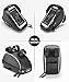 OUNDEAL Bolsa Bicicleta Manillar, Bolsa Cuadro Bicicleta con Pantalla Táctil Sensible, Bolsa...