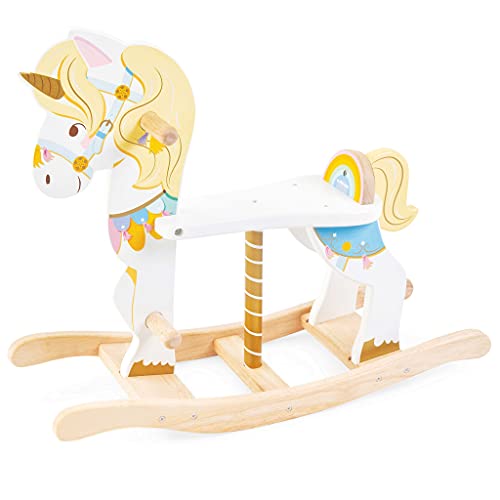 Licorne à bascule en bois Le Toy Van carrousel chic pour enfant