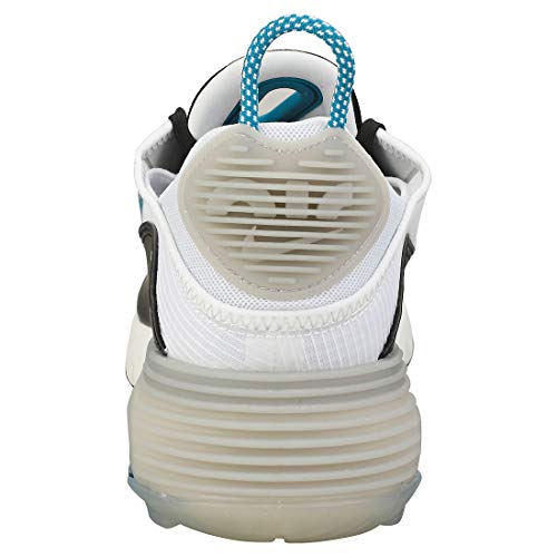 Image of NIKE Women's Mid-Top Running Shoe, White Green Abyss Black 100, 9