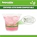 Responsible Products Clear Cold Cup, Certified Compostable and Made from 100% American Biobased Materials, No-PFAS Added & BPA-Free (5 oz Cups (100 Count)) 4