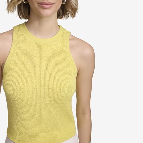Image of Calvin Klein Women's Sleeveless Ribbed Sweater