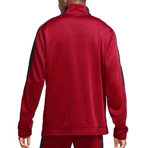 Nike Jordan Męska bluza Full Zip Jumpman Classics Tricot czerwony dorsz CK6743-687, Czerwony/czarny, L