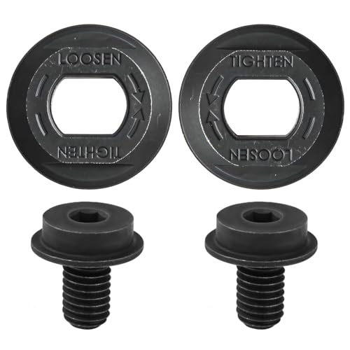 2 Sets N621119 & 648697-00 Steel Outer Clamp Washer & Blade Bolt, Compatible with DCS372 DCS390 DCS391 DCS392 DCS393 DC390B DCS373 Circular Saw Replacement Parts
