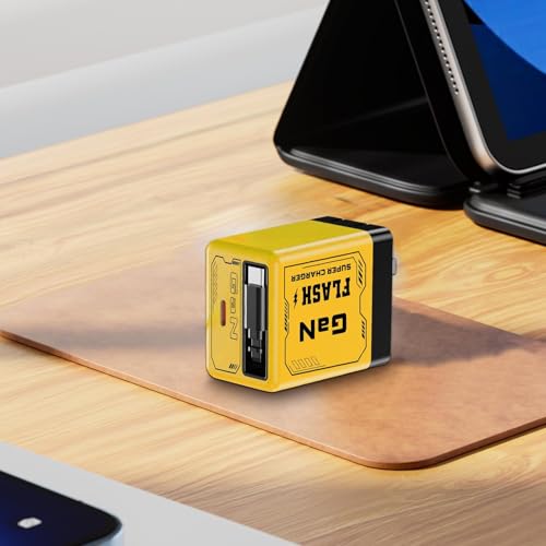 Cargador retráctil USB C 35W compacto para móvil y tableta 2