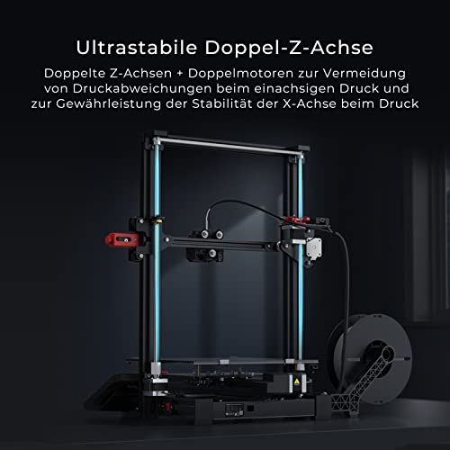 Creality Ender 3 Max Neo 3D Drucker, Große Druckgröße 300 × 300 × 320 mm, 3D-Printer mit CR Touch Auto-Nivellierung, Doppelte Z-Achse, Vollmetall-Extruder, FDM 3D-Drucker für Einsteiger – Bild 5