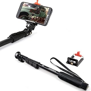RED Shield Handheld 49 Inch Extendable Monopod Selfie Stick for Smartphones - Locking
