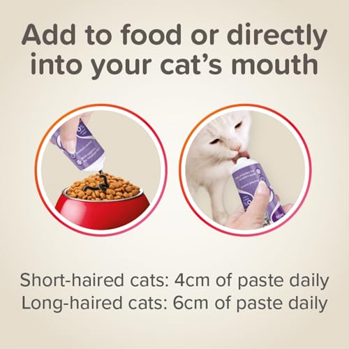 Beaphar - Hairball Paste for Cats – 2-in-1 Paste With Malt and Prebiotics (MOS) - Ensures the Natural Passage of Fur & Hairballs – Prebiotics to Support Digestive Health – Tasty, Healthy Treat - 100g - Image 3
