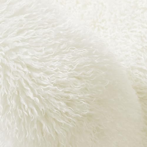 Sillón Plegable Peluche Blanco miniatura 5