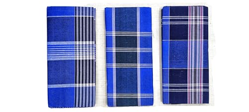 3 X Dhoti/Sarong Coverups/Wrap For Men 100% Cotton Indian Traditional