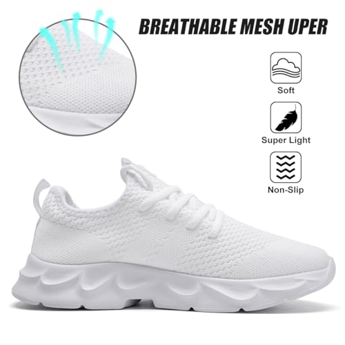 Image of EGMPDA Men's Tennis Shoes Slip On Running Walking Sneakers Casual Fashion Workout Gym Athletic Sport Hiking Sneakers Non Slip Shoe for Men