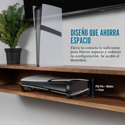 Soporte horizontal Glistco Patines para PS5 Pro que mejora ventilación y estabilidad 3