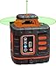 Johnson Level & Tool 40-6543 Self-Leveling Rotary Laser with GreenBrite Technology, 13.58