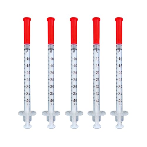 100 Stück 0.3ml/cc 31g x8mm Kunststoff Multiple Uses Messwerkzeuge U-40, 40U03M3108