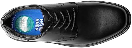 Nunn Bush Men's, KORE Pro Plain Toe Oxford Black | Image 5