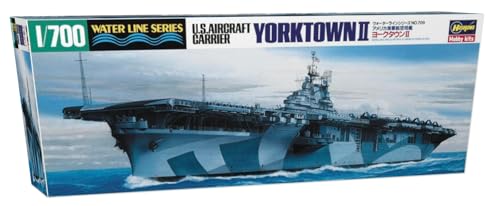 Kit Hasegawa hwl709 USS Yorktown II réplique navale 1:700 aux détails ciselés