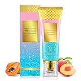 Niacinamide Whitening Toothpaste 100g - Niacinamides Toothpaste Stain Removal, Gentle on Sensitive Teeth & Gums, Fluoride-Free, Natural Enzymes, Dentist-Developed for Coffee & Tea Lovers