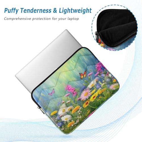 Funda para Laptop 13-14 Pulgadas con Diseño de Mariposa miniatura 5