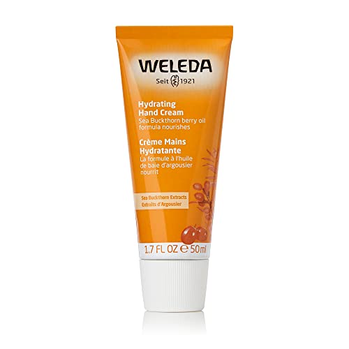Crème pour les mains à l'argousier Weleda hydratation intense cuticules sèches