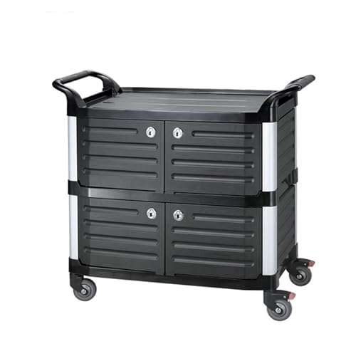 Kitchen Cart Hotel Multi-Purpose Meal Delivery Service Car Thickened Meal Driver Cart Three Floor Dining Car Bowl Car Food delivery cart