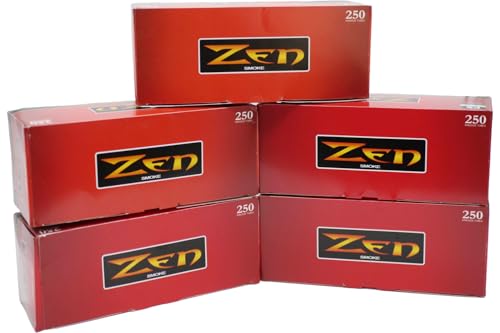 ZEN King Size Full Flavor Cigarette Tubes - -5 Boxes,1250 ct - Image 4