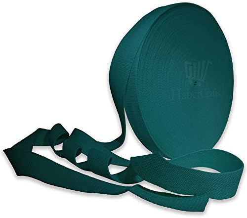 25mm Heavy Duty Webbing Belt Strap Upholstery Webbing Cotton Blend 1 Inch Webbing for Bag Straps Rucksack Backpacks Luggage Bag Strap Cargo Strapping Belts (Purple - 25mm - 1 Meter)