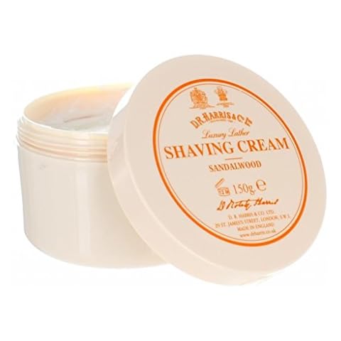 DR Harris & Co Sandalwood Shaving Cream Bowl Cover