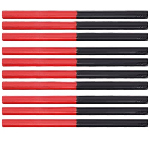 Set de 10 Lápices Carpintero, Núcleo Hexagonal, Madera de Pino miniatura 1