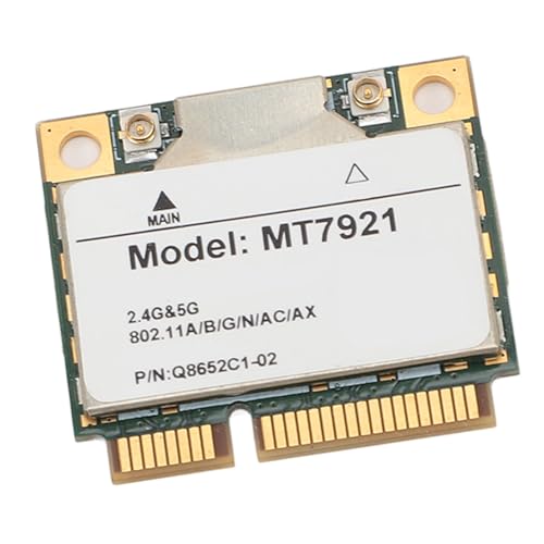 Adaptador Tarjeta PCIe WiFi 6E, Dual Band 5GHz 1200Mbps y 2.4GHz 574Mbps, Módulo 5.2 con Selección Automática de Frecuencia, Compatible para Laptop y PC de Escritorio con Windows 10 y 11 miniatura 5