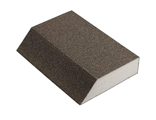 Klingspor 337847 Block Manual, SK 700 A, 80 Grit, 125 x 89 x 25 mm, Set of 100