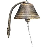 Son engageant : la cloche de commerçant de 11,5 cm de diamètre produit un son clair et beau, pour une expérience engageante et divertissante